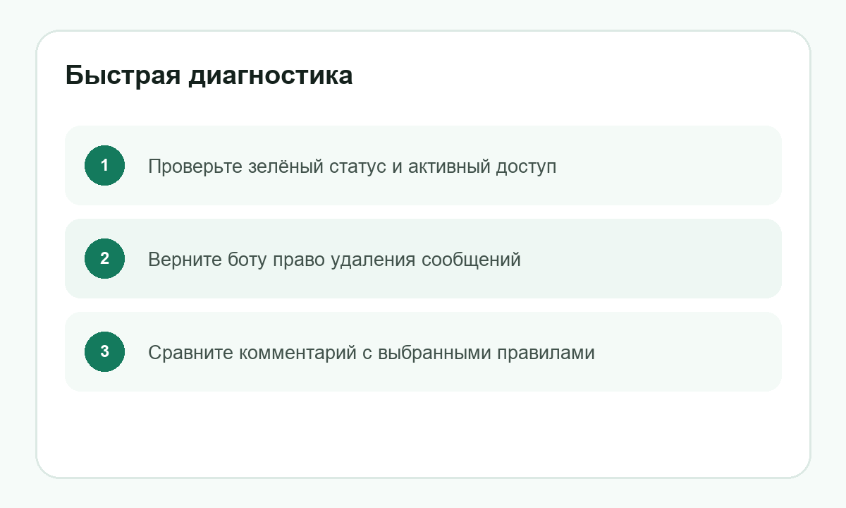 Быстрая диагностика